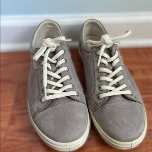 Gray Suede Ecco sneakers